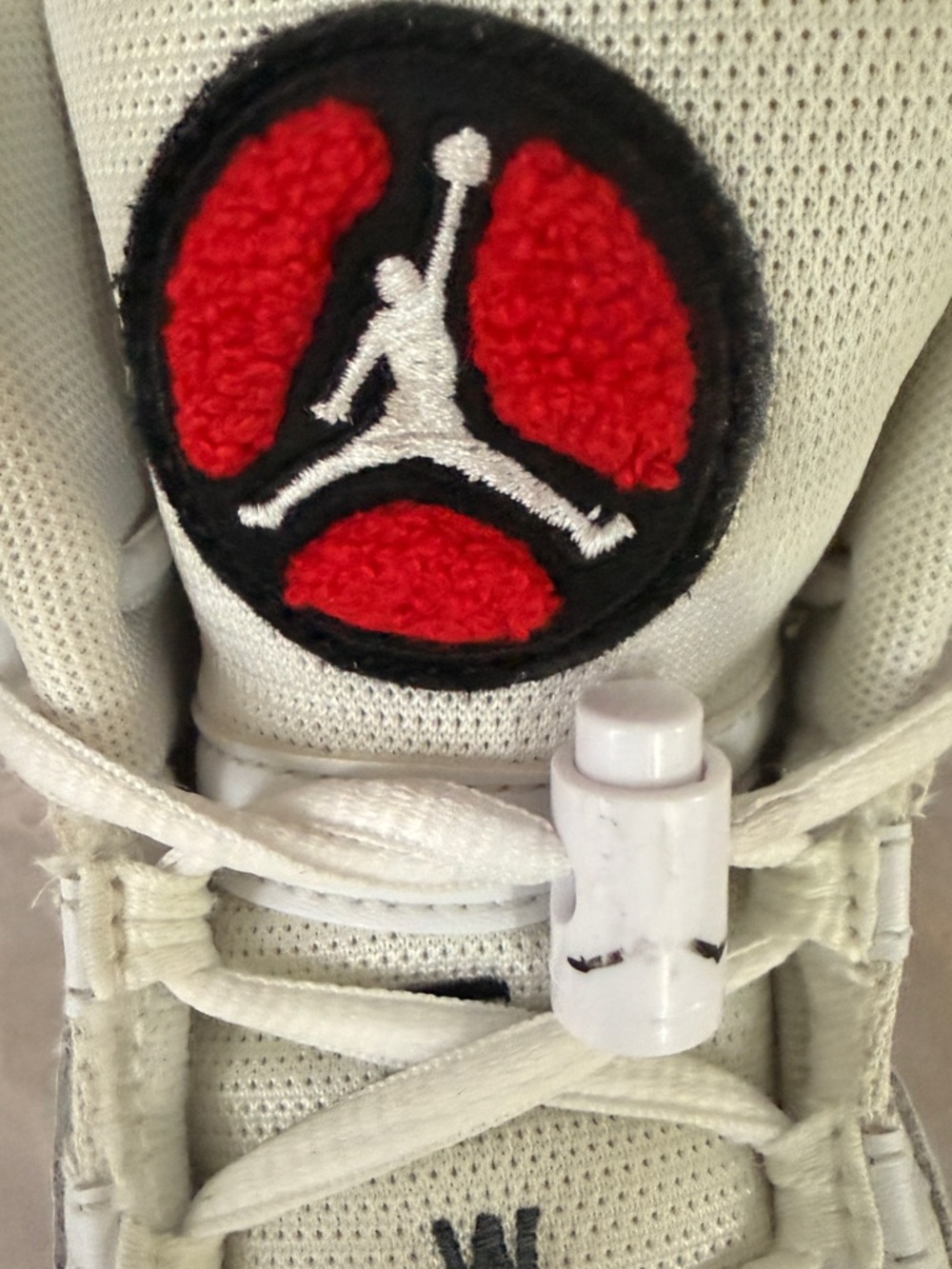 Nike Air Jordan Youth Sneakers – Size 4.5Y – White/Red/Black - Picture 8 of 16